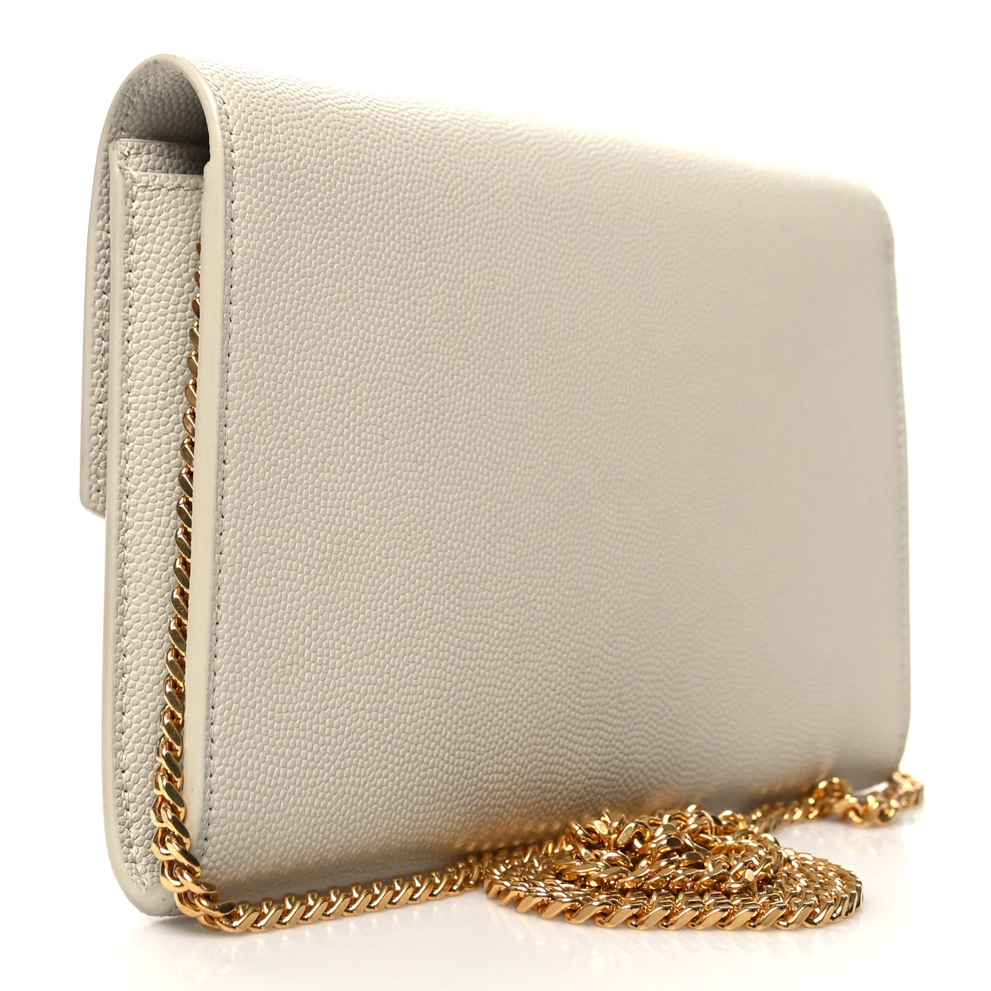 Grain De Poudre Monogram Uptown Chain Wallet Crema Soft