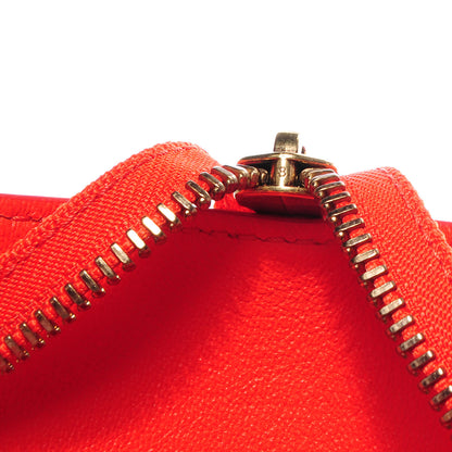 Celine Smooth Calfskin Shoulder Luggage Fluo Orange 7 of 11