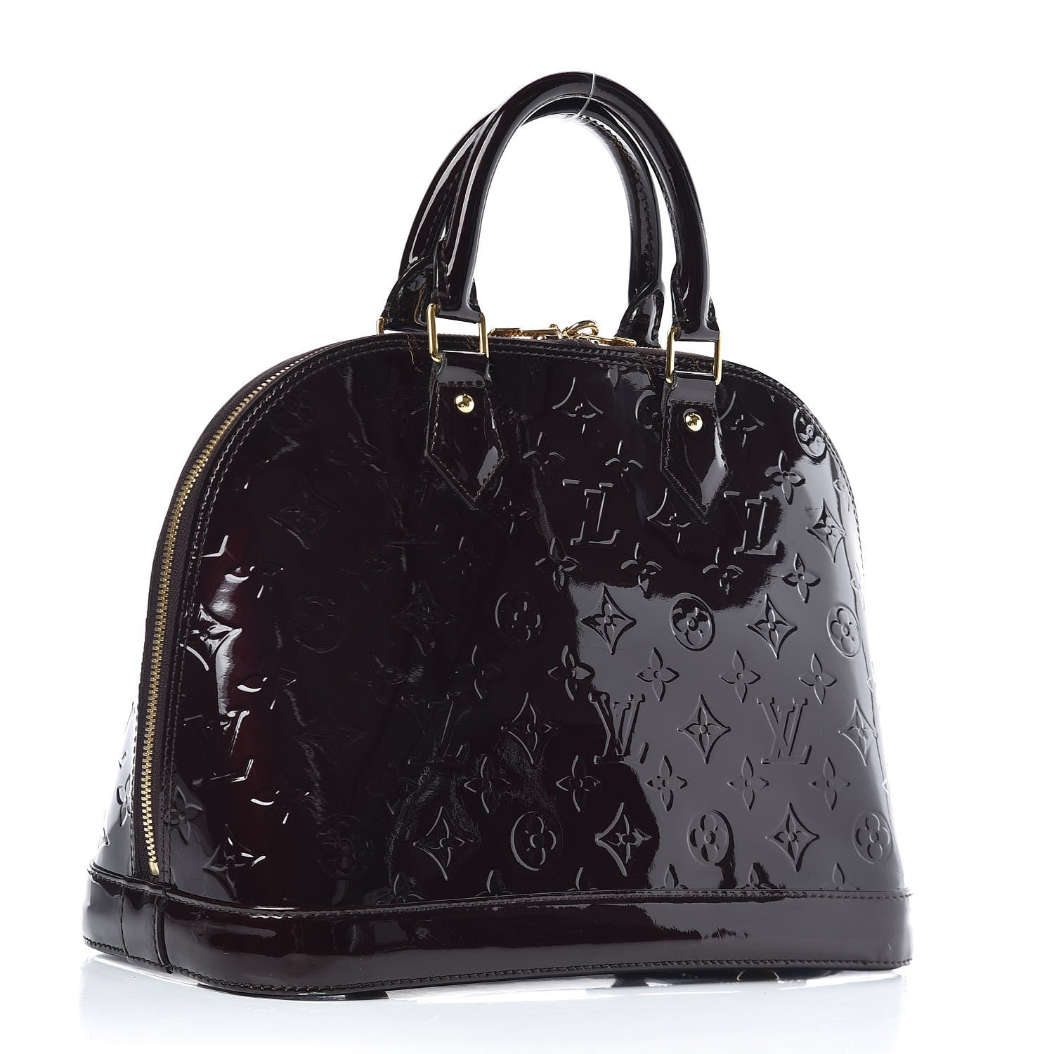 Louis Vuitton Vernis Alma PM Amarante 3 of 10