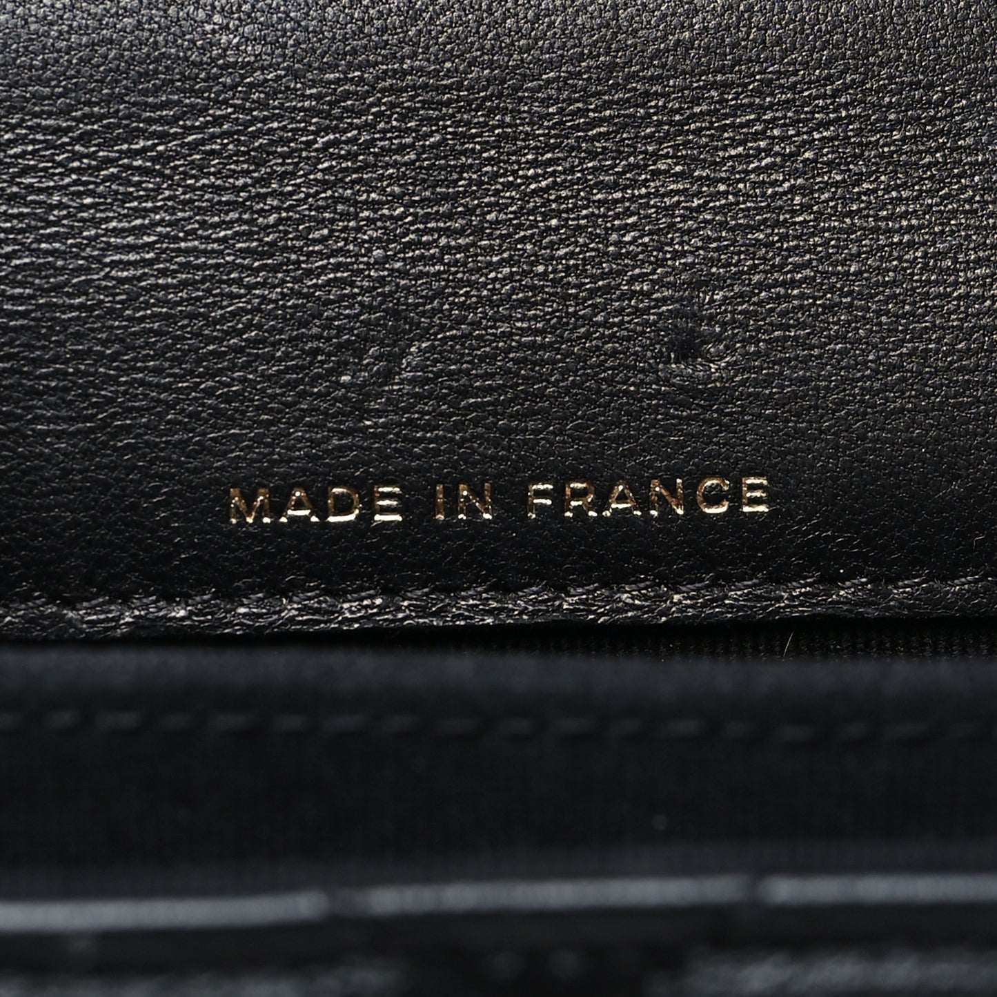 Lambskin Quilted Chain Top Handle Clutch With Chain Black