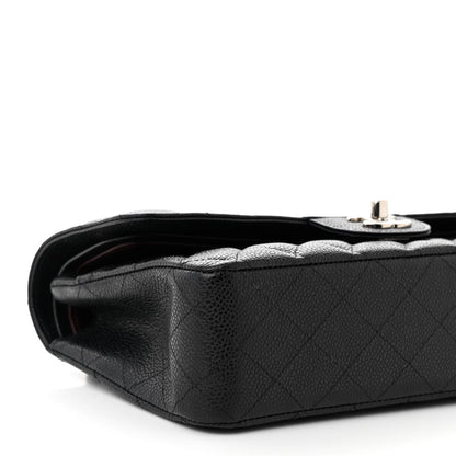 Chanel Caviar Quilted Medium Double Flap Black 9 of 12