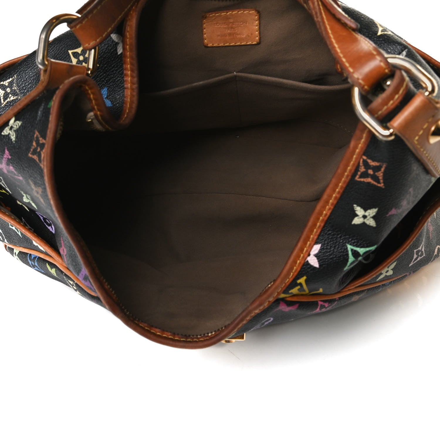 Louis Vuitton Monogram Multicolor Chrissie Black 4 of 18