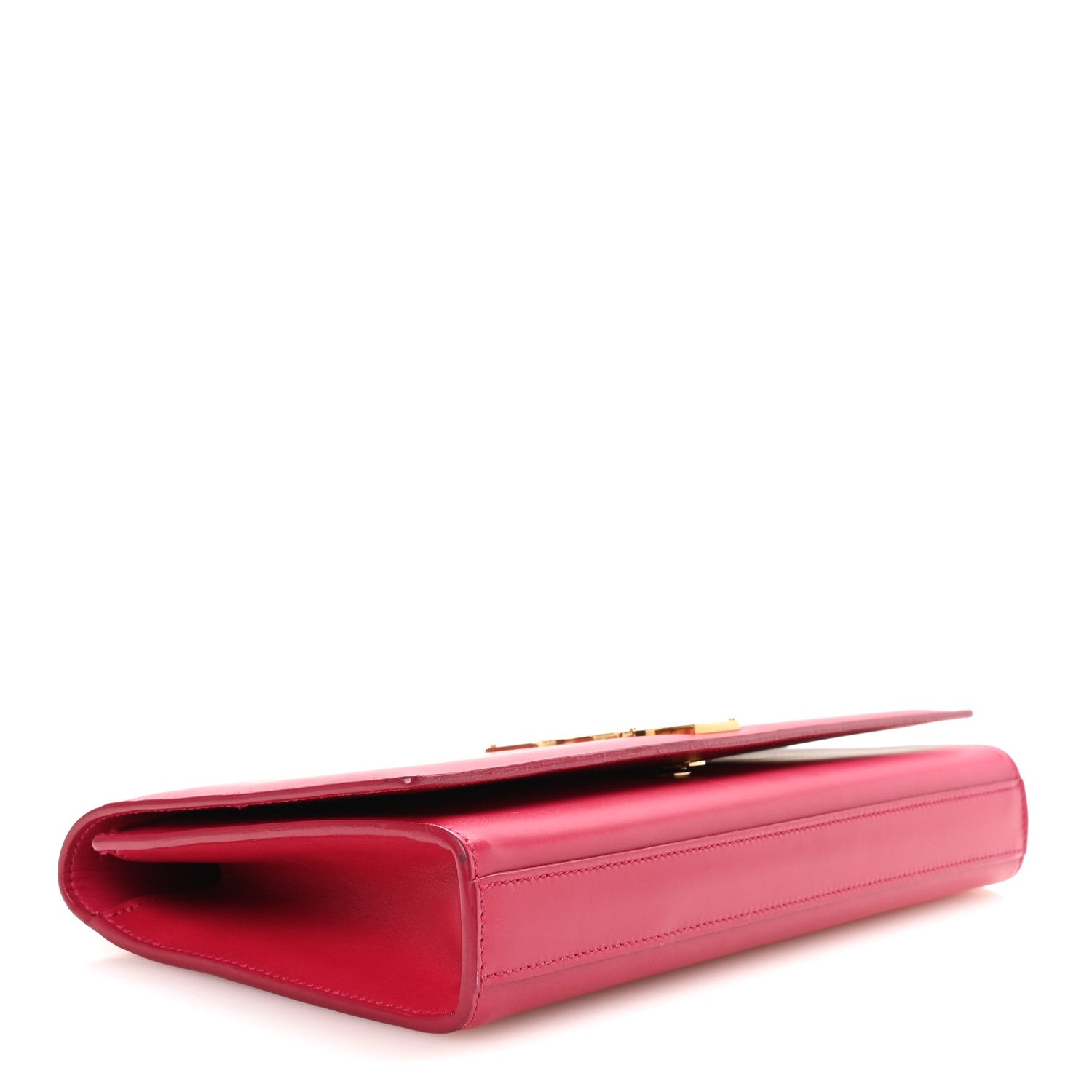 Saint Laurent Grain De Poudre Classic Monogram Cassandre Clutch Lipstick Fuchsia 4 of 7