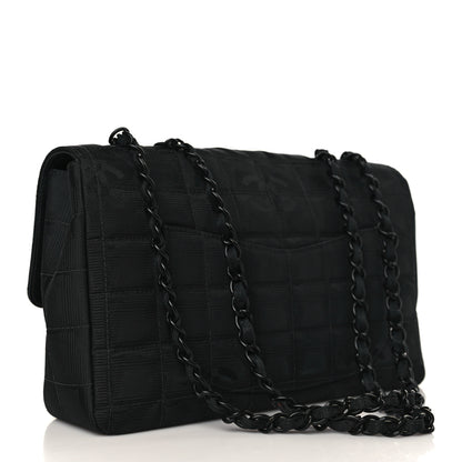 Chanel Nylon Medium Travel Flap Black 2 of 8