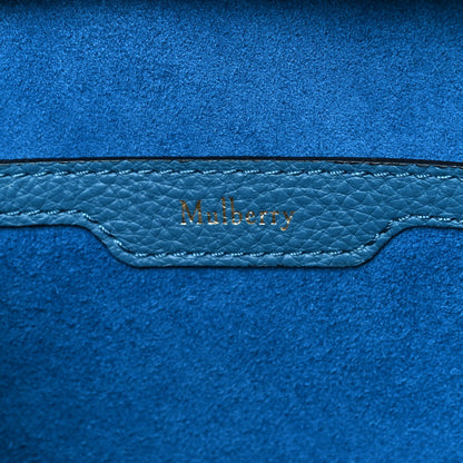 Mulberry Small Classic Grain Mini Zipped Bayswater Blue 7 of 14