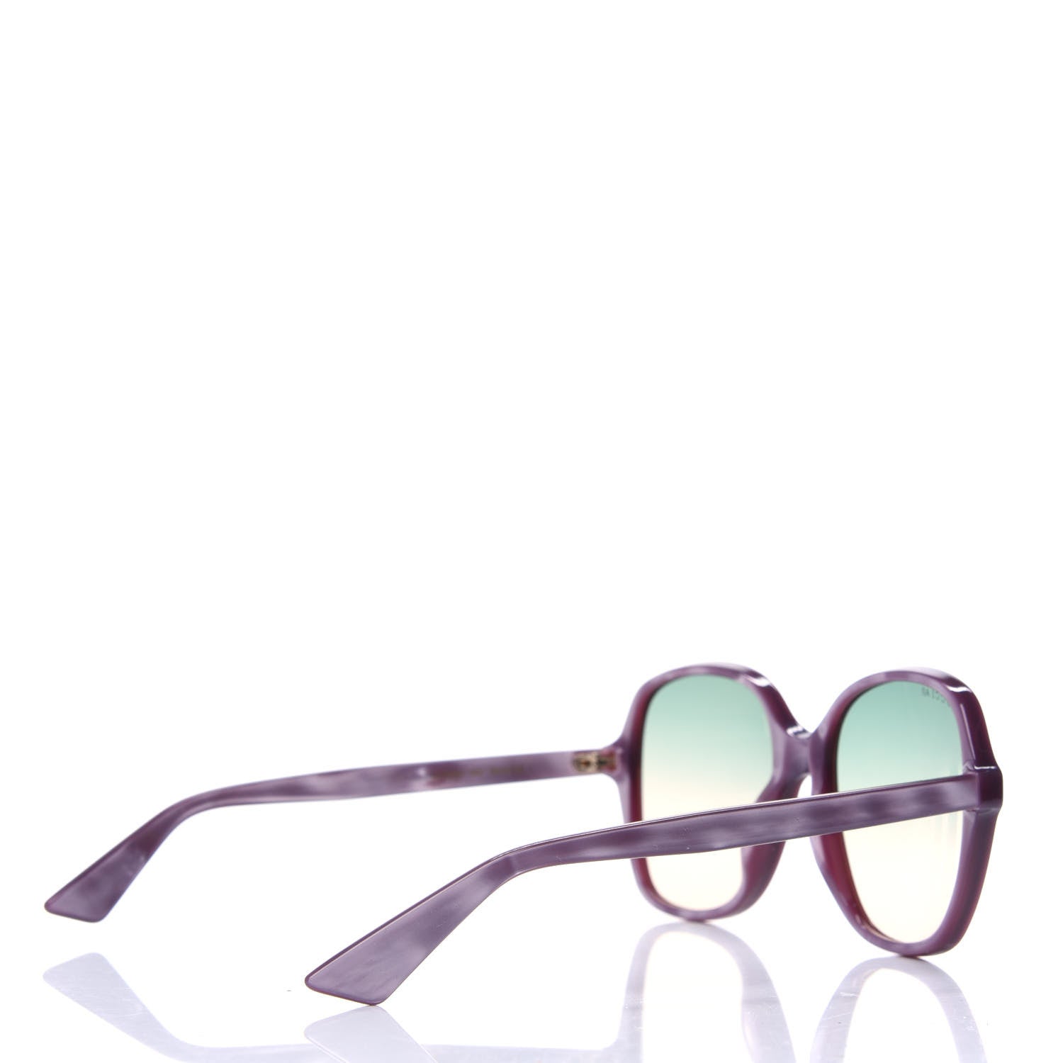 Gucci Acetate Square Frame GG0092S Sunglasses Purple 4 of 4