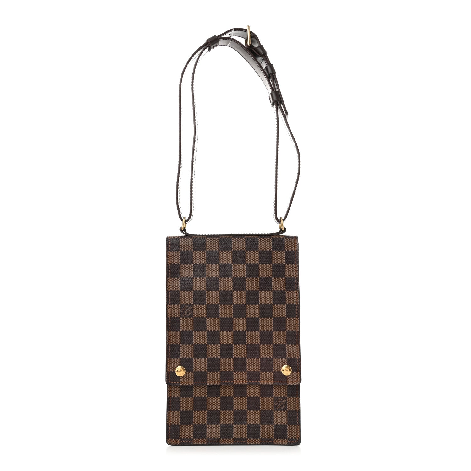Louis Vuitton Damier Ebene Portobello Travel Shoulder Bag 1 of 9