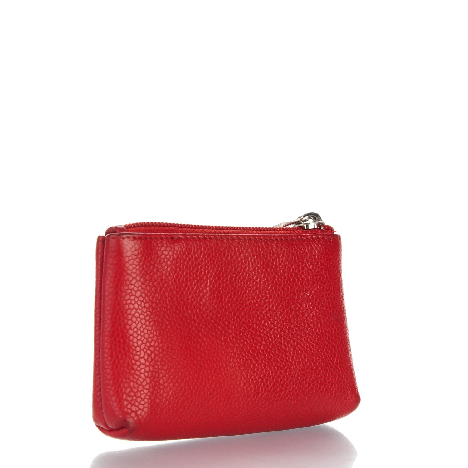 Chanel Caviar Timeless CC Key Holder Red 3 of 8