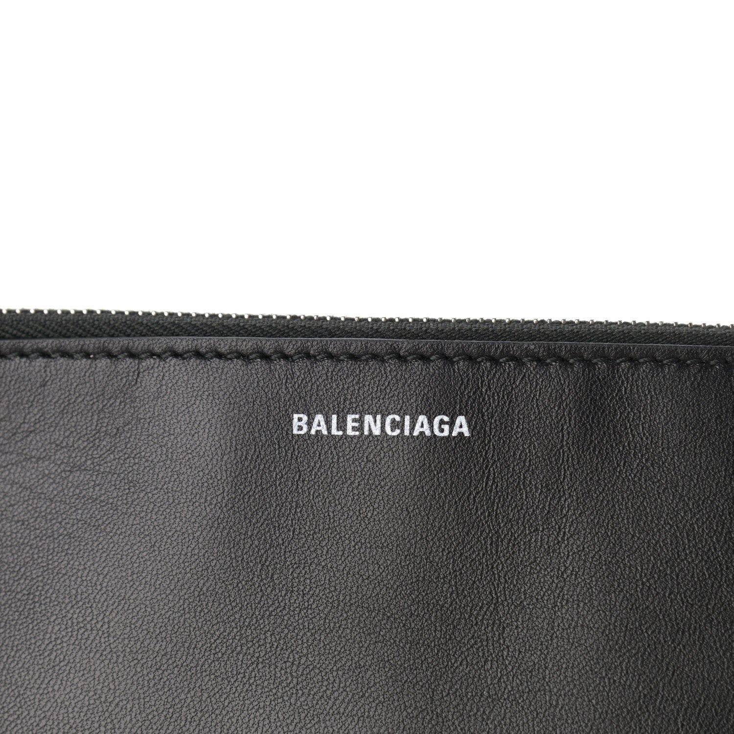Balenciaga Grained Calfskin Winter 18 Campaign Medium Supermarket Tote Green Black 7 of 13