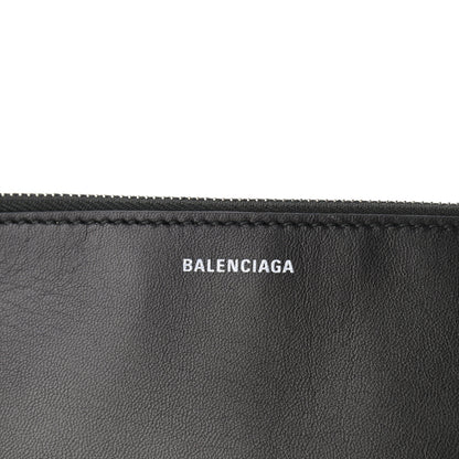 Balenciaga Grained Calfskin Winter 18 Campaign Medium Supermarket Tote Green Black 7 of 13