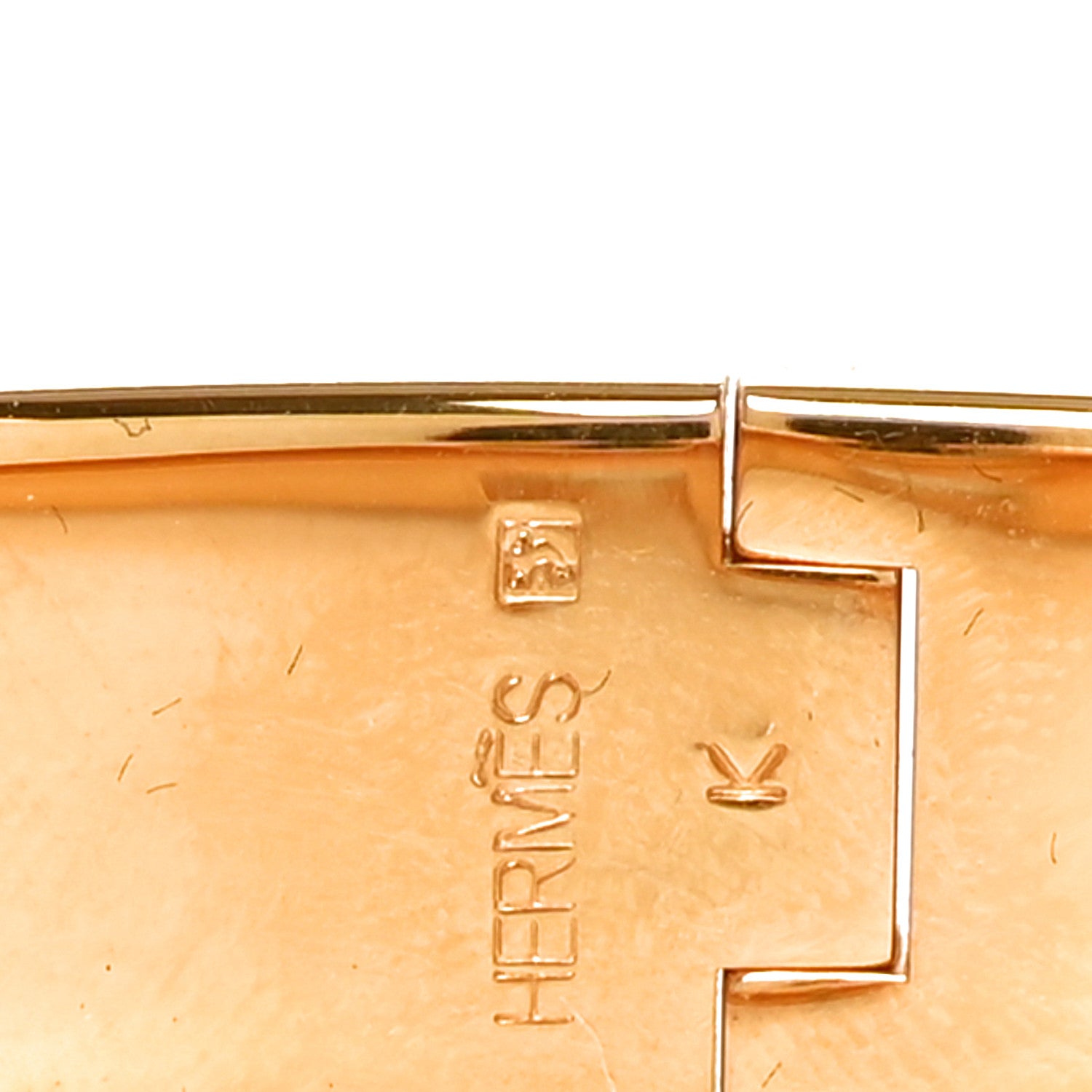 Hermes Enamel Narrow Clic Clac H Bracelet PM Black 4 of 5