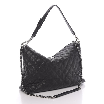 Chanel Caviar Quilted French Riviera Hobo Black 4 of 11