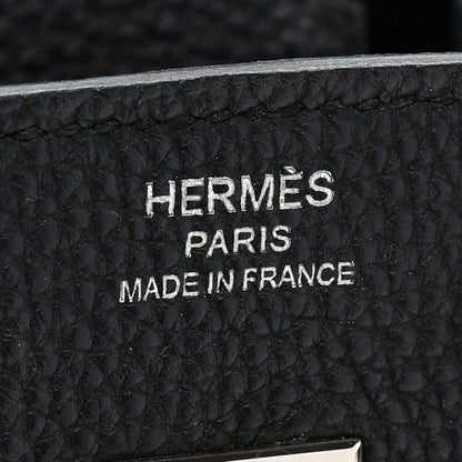 Hermes Togo Birkin 25 Black 6 of 13