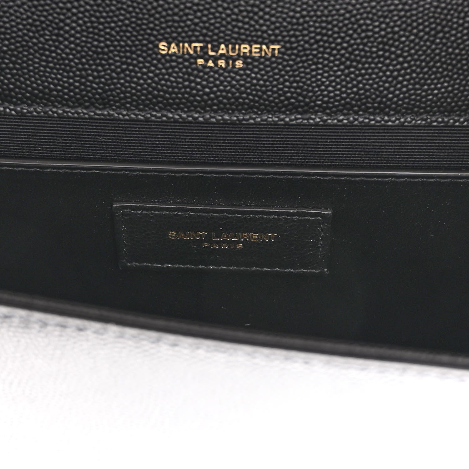 Saint Laurent Grain De Poudre Small Monogram Kate Satchel Black 6 of 9
