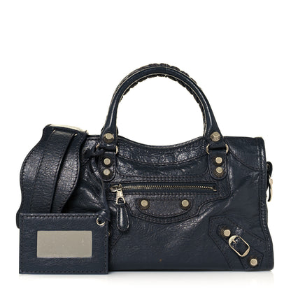 Balenciaga Agneau Giant 12 Silver Hardware Mini City Gris Fossile 1 of 14