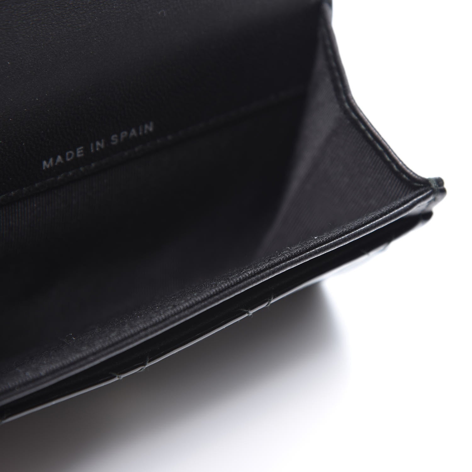 Chanel Patent Quilted Flap Card Holder Black 4 of 9