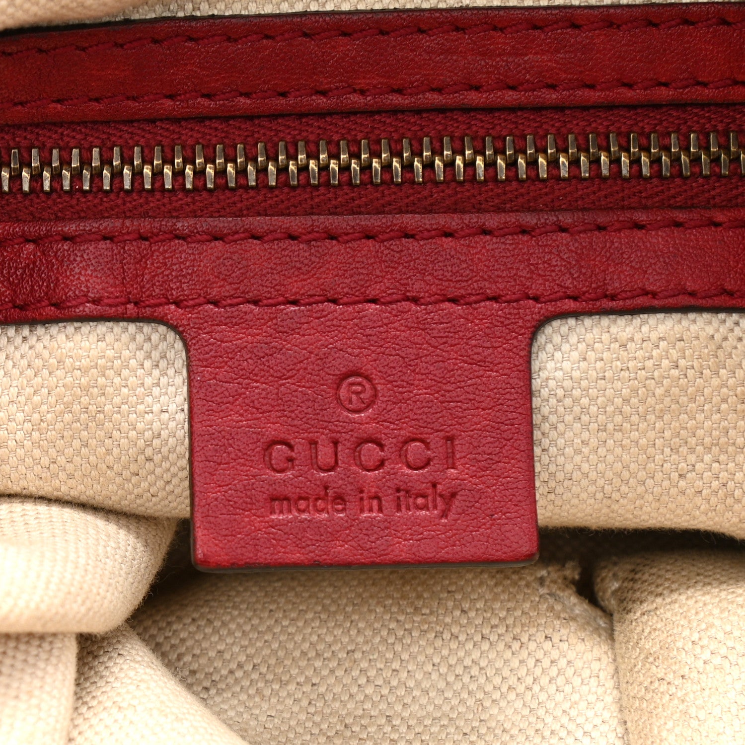 Gucci Monogram Small Miss GG Hobo Red 6 of 13