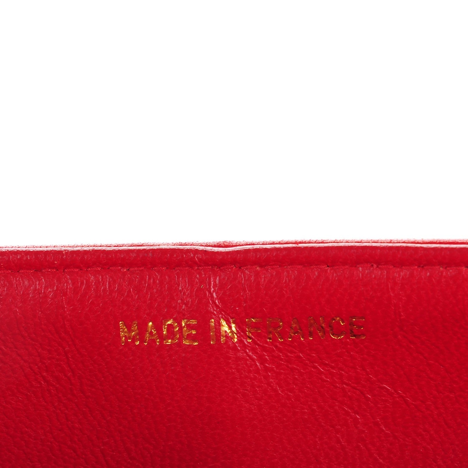 Chanel Lambskin Quilted Small Double Flap Red 8 of 12