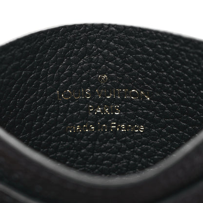 Louis Vuitton Empreinte Monogram LV Charms Card Holder Black 6 of 7