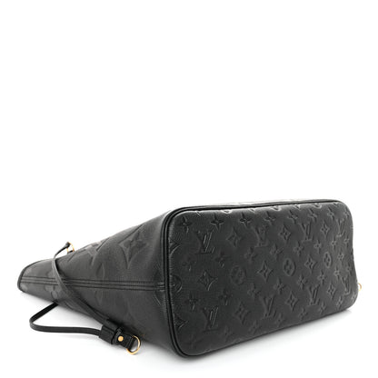 Louis Vuitton Empreinte Monogram Giant Neverfull MM Black 5 of 10