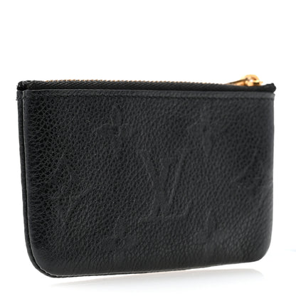 Louis Vuitton Empreinte Monogram Giant Key Pouch Black 3 of 8