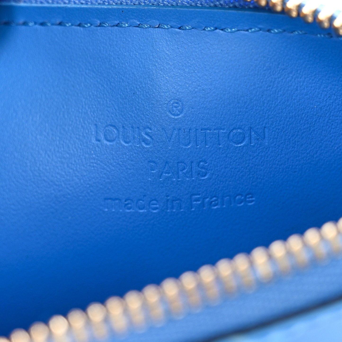 Vernis Valentine Key Pouch Light Blue