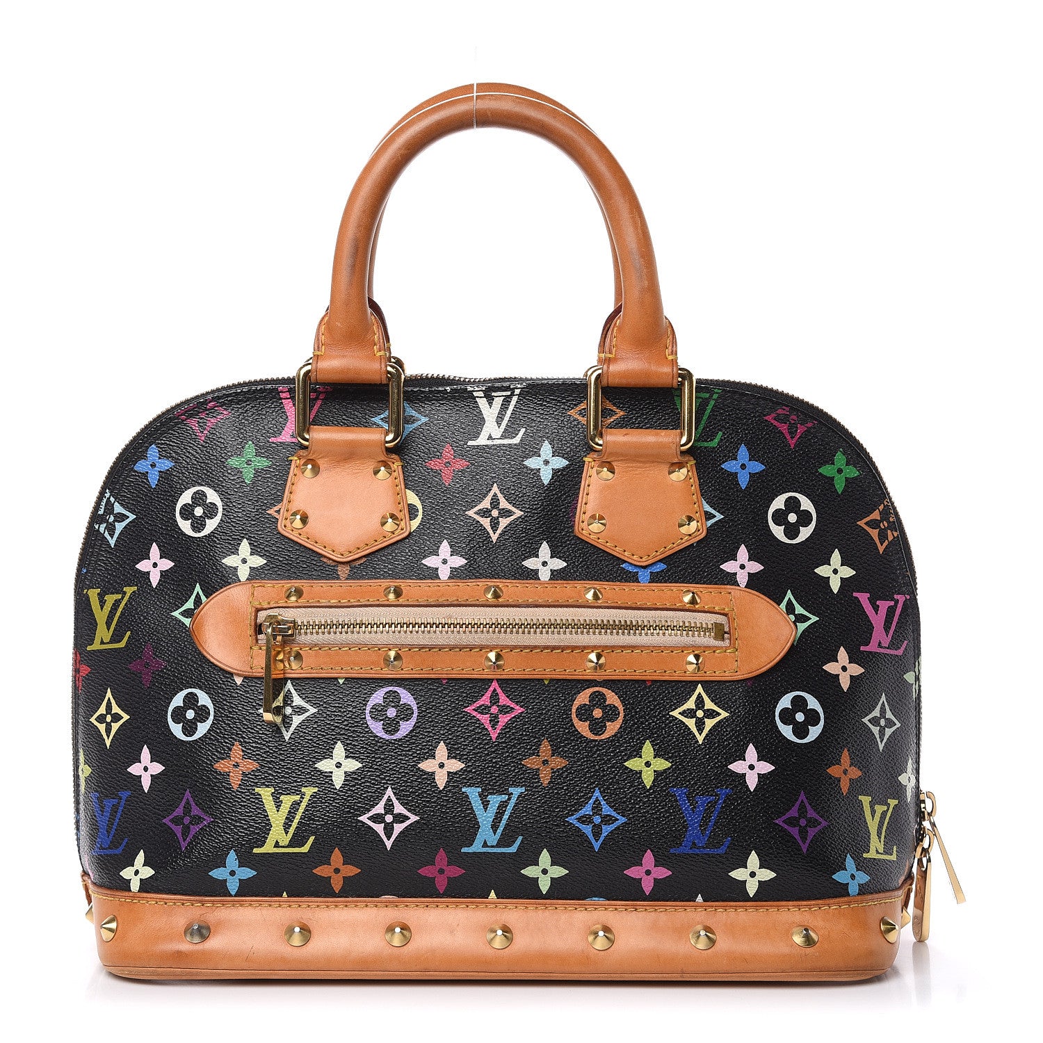 Louis Vuitton Monogram Multicolor Alma Black 1 of 16