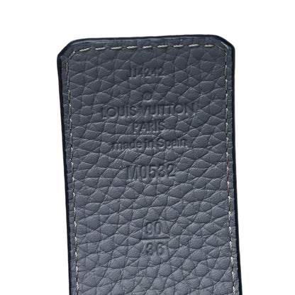 Louis Vuitton Taurillon Calfskin 30mm LV Initiales Reversible Belt 90 36 Navy 5 of 5