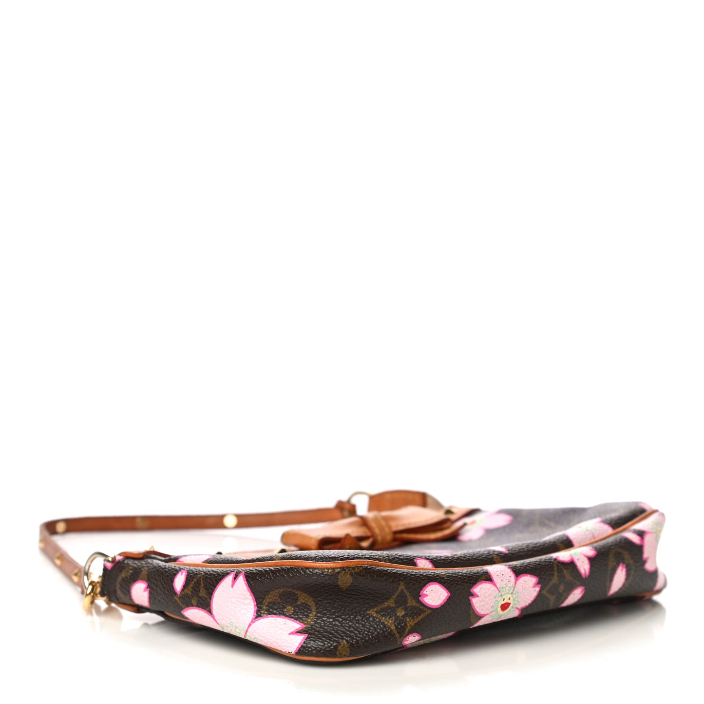 Monogram Cherry Blossom Pochette Accessories Brown