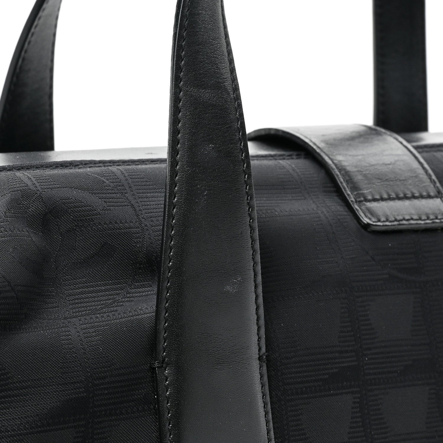 Chanel Nylon Travel Convertible Tote Black 12 of 14