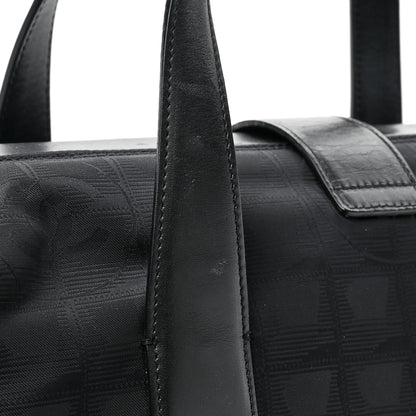 Chanel Nylon Travel Convertible Tote Black 12 of 14