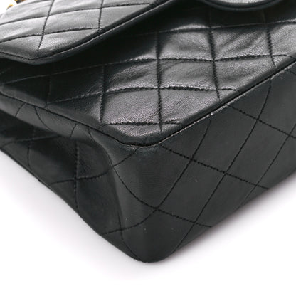 Chanel Lambskin Quilted Small Double Flap Black 11 of 12