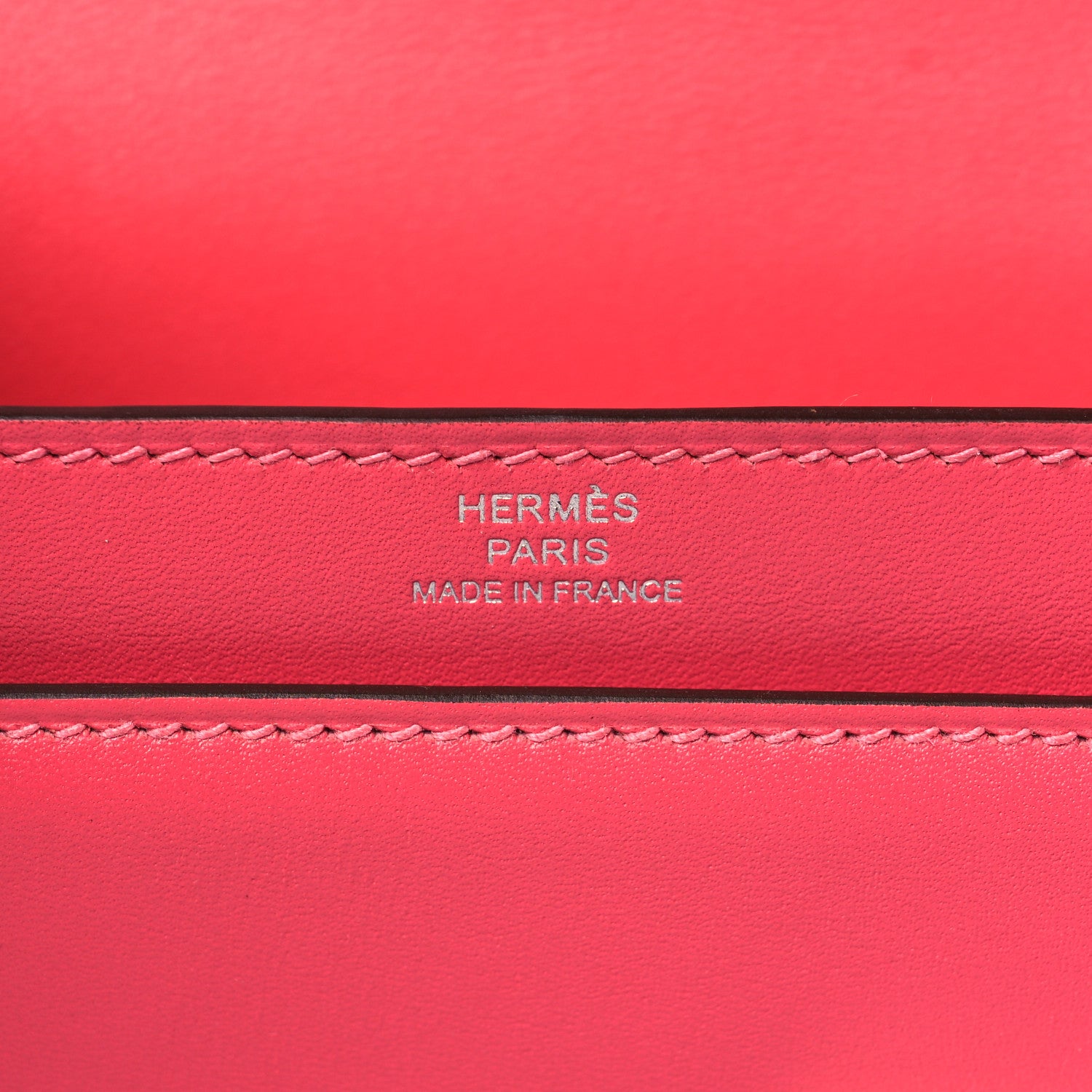 Hermes Tadelakt Mini Verrou Chaine Bag Rose Lipstick 5 of 9