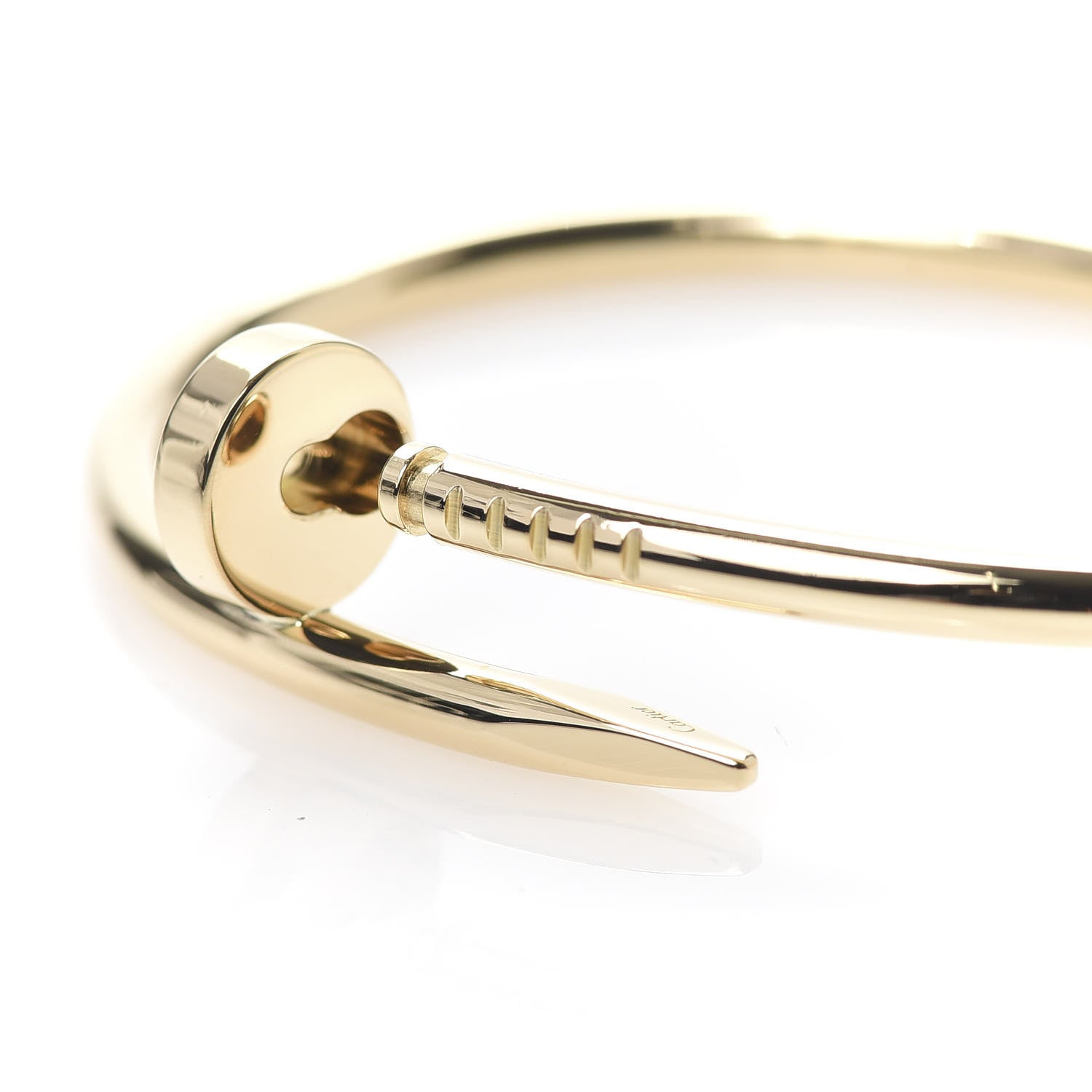 Cartier 18K Yellow Gold Juste Un Clou Bracelet 16 5 of 6