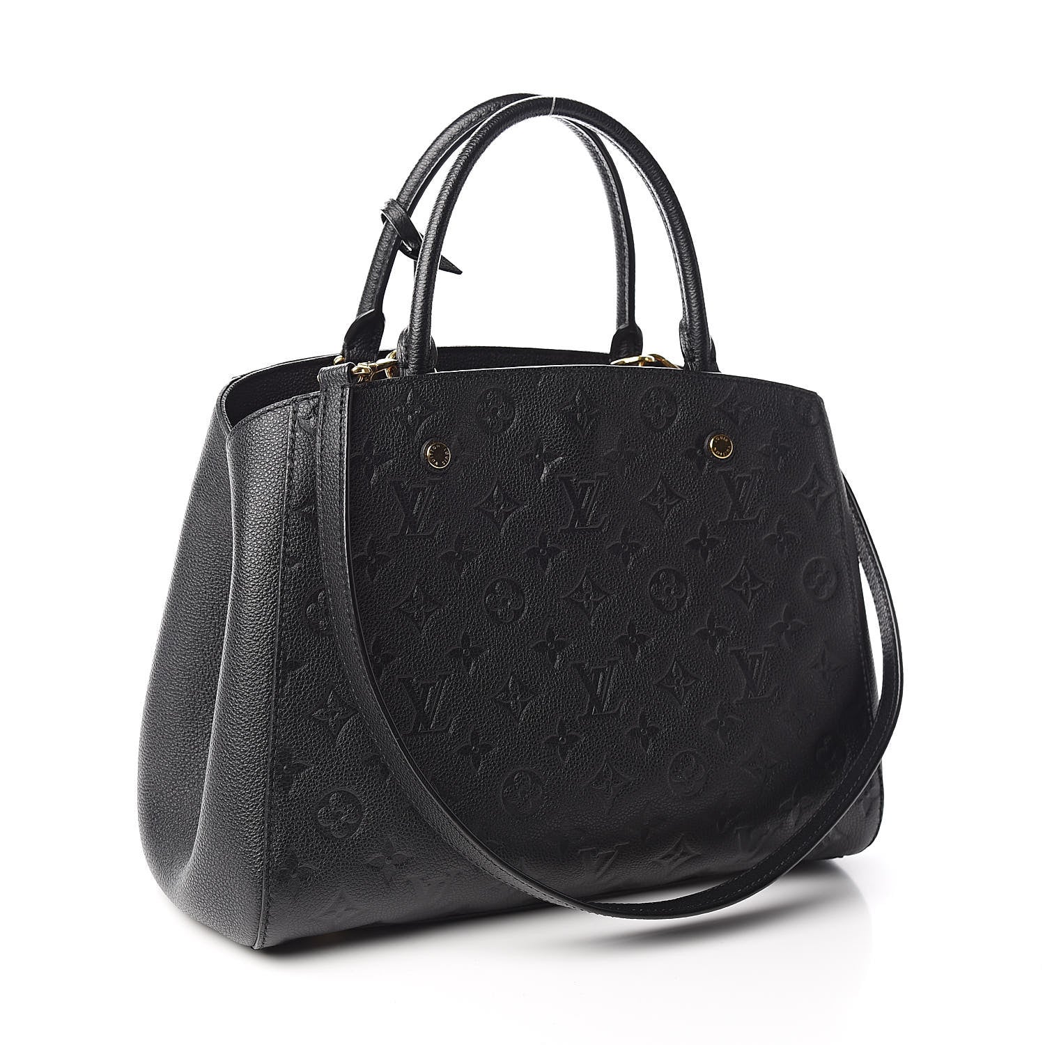 Louis Vuitton Empreinte Montaigne MM Black 3 of 11