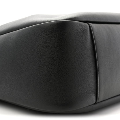 Saint Laurent Smooth Calfskin Large Le 5 A 7 Soft Hobo Black 15 of 21