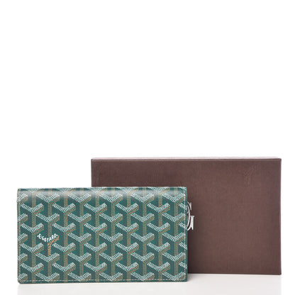 Goyard Goyardine Richelieu Wallet Green 10 of 10