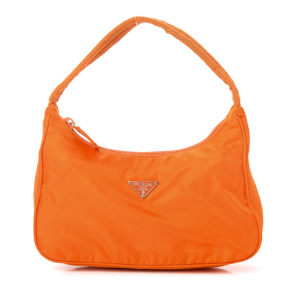 Prada Tessuto Nylon Sport Shoulder Bag Orange 1 of 10