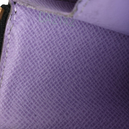 Louis Vuitton Monogram Multicolor Key Pouch Black Violet 7 of 10