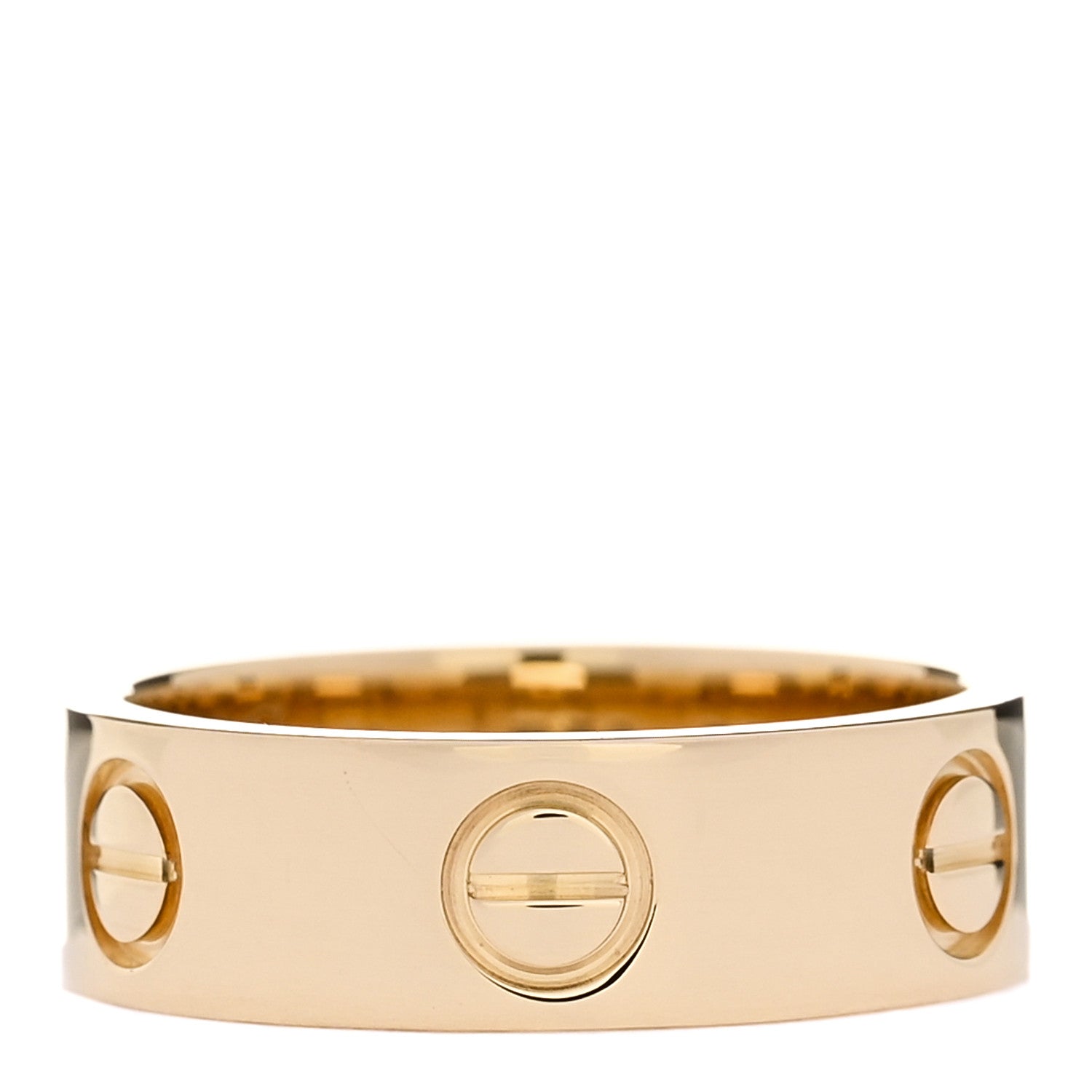 Cartier 18K Yellow Gold 5.5mm LOVE Ring 50 5.25 1 of 3