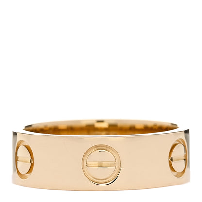 Cartier 18K Yellow Gold 5.5mm LOVE Ring 50 5.25 1 of 3