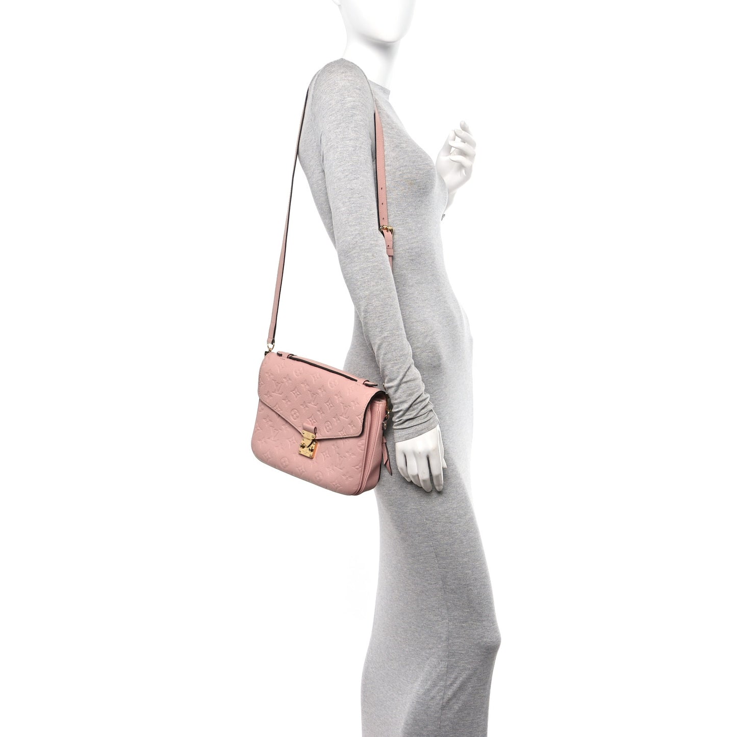Empreinte Pochette Metis Rose Poudre