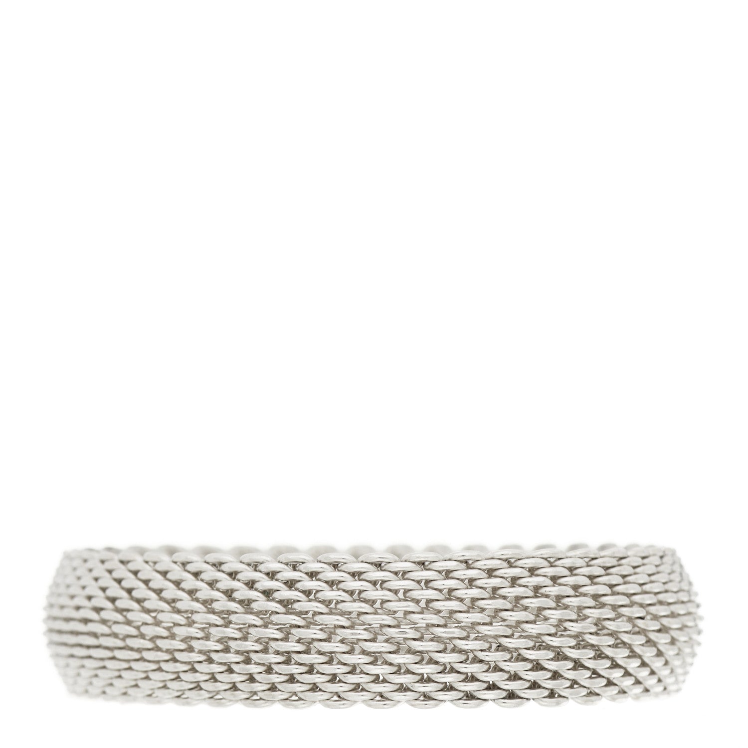 Tiffany Sterling Silver Somerset Mesh Bracelet 1 of 4