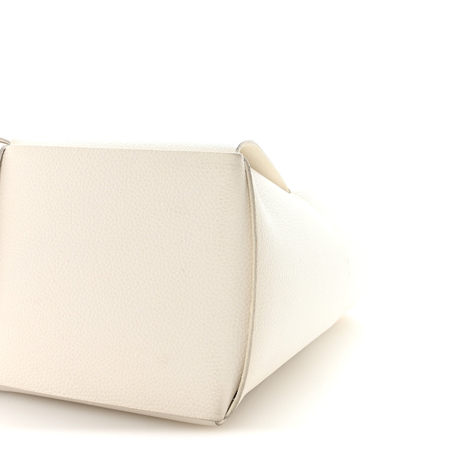 Bottega Veneta Grained Calfskin Maxi Intrecciato Medium Arco Tote White 10 of 10