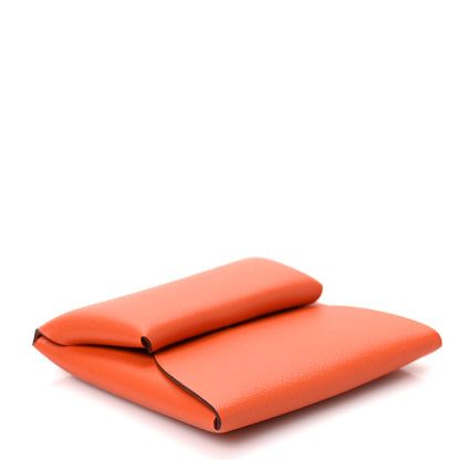 Hermes Chevre Mysore Bastia Coin Purse Feu 6 of 6
