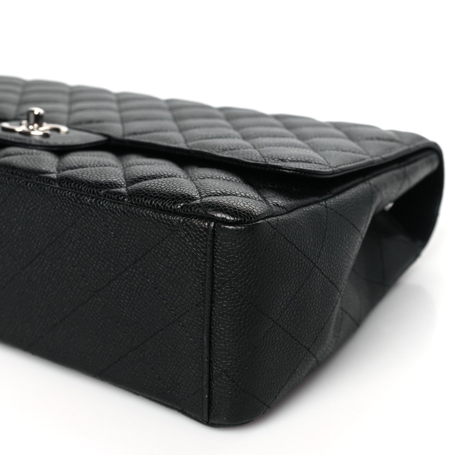 Chanel Caviar Quilted Maxi Single Flap Black 10 of 10