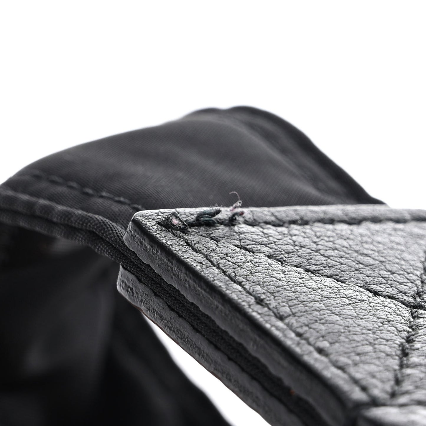 X PORTER Nylon XL Belt Baguette Bag Black