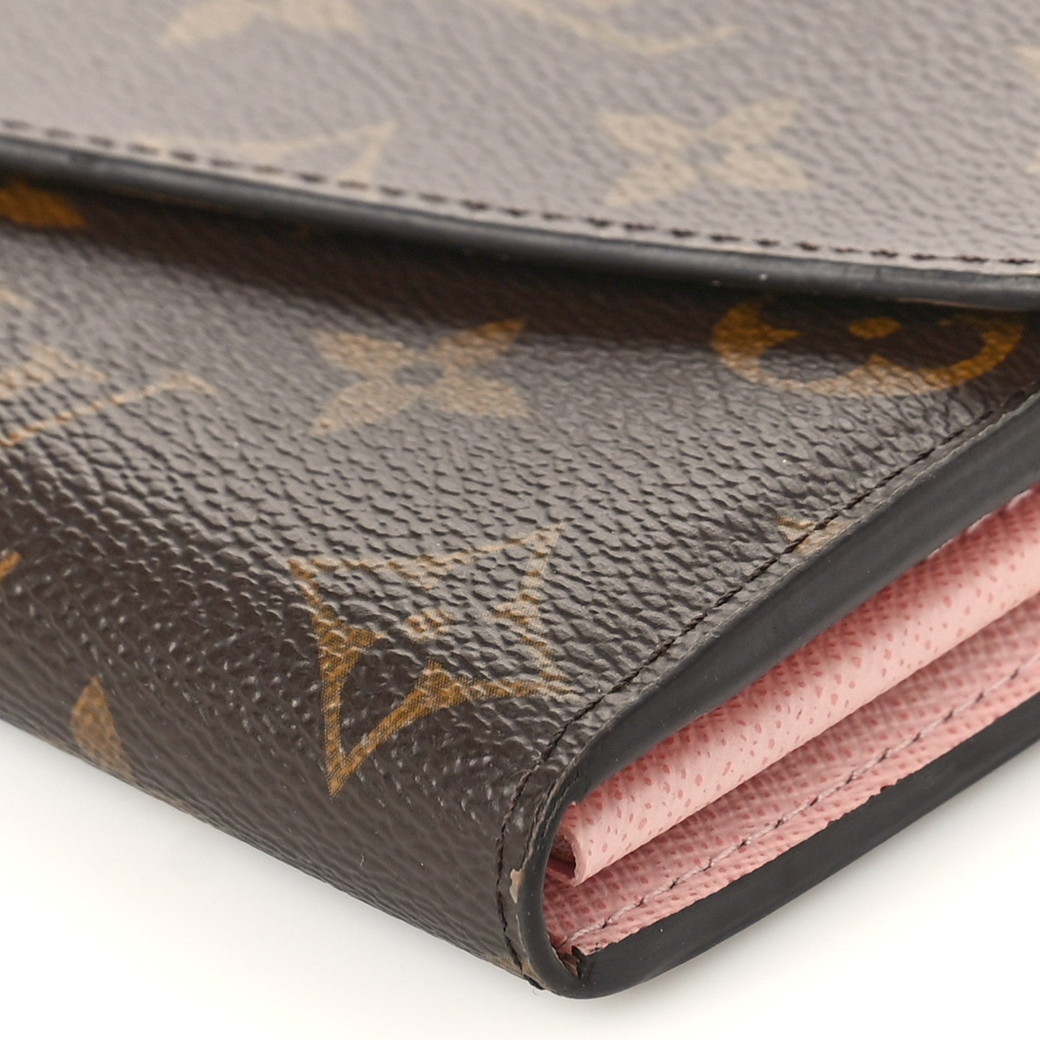 Louis Vuitton Monogram Sarah Wallet NM Rose Ballerine 8 of 8