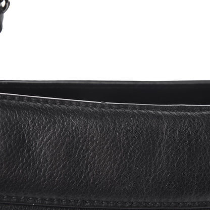 Chanel Calfskin Mademoiselle Shoulder Bag Black 19 of 20