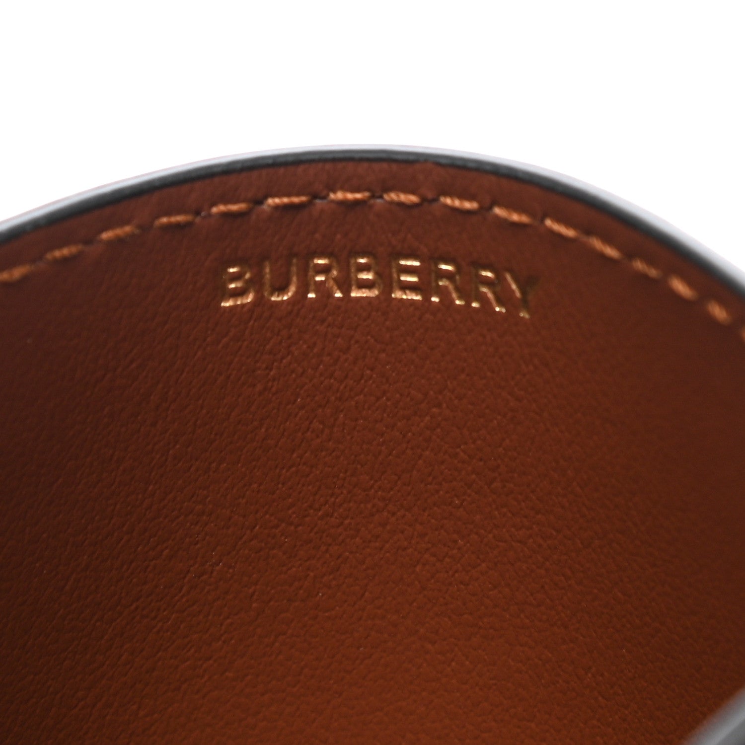 Burberry E-Canvas Calfskin Icon Stripe Card Case Archive Beige 6 of 8